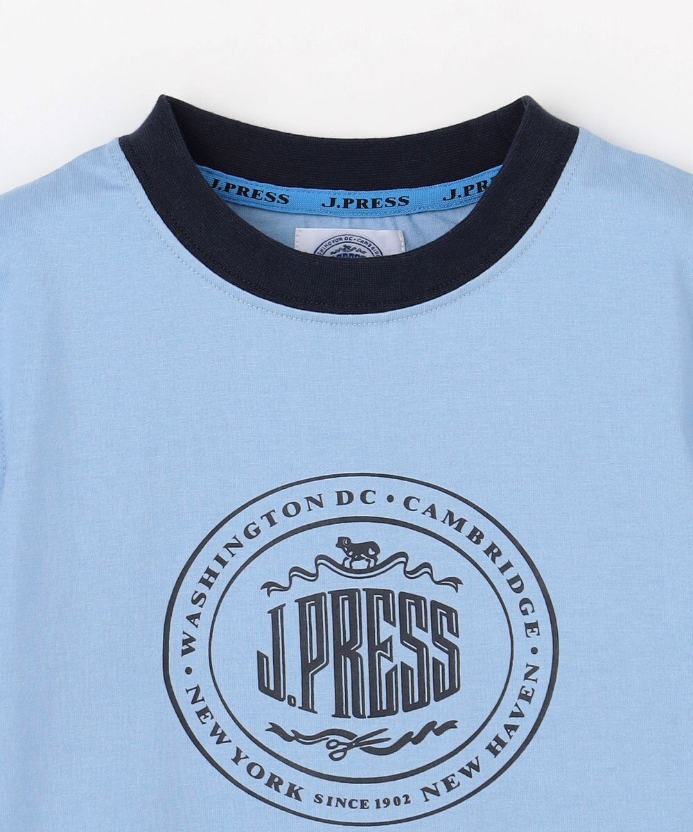 J.PRESS KIDS 【100-130cm】ビックロゴリンガー 半袖Ｔシャツ 