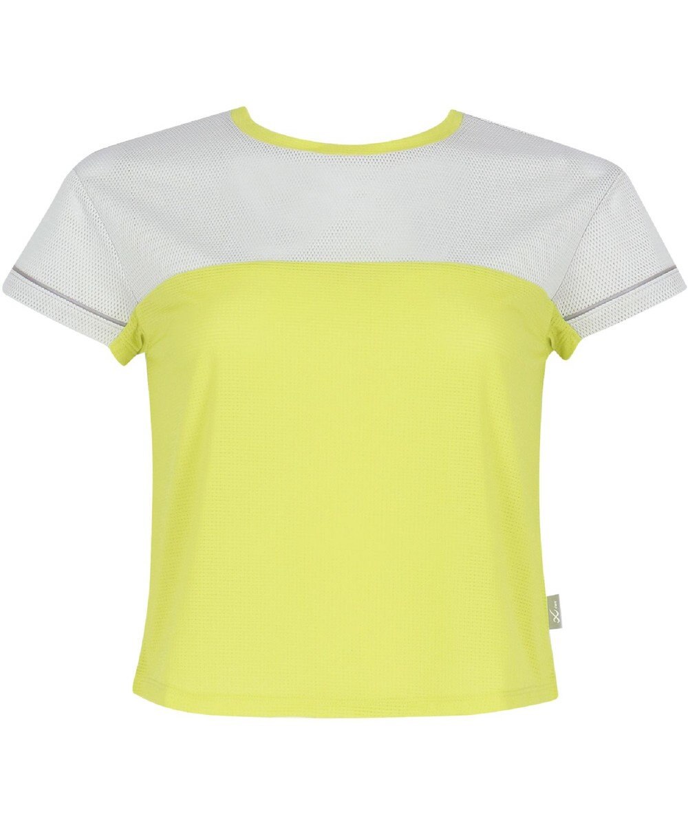 CW-X 【WOMEN】 CW-X ランニングシャツ メッシュ素材 涼しい着ごこち スポーツウェア 半袖 3分袖 レディース DLY163 /ワコール 