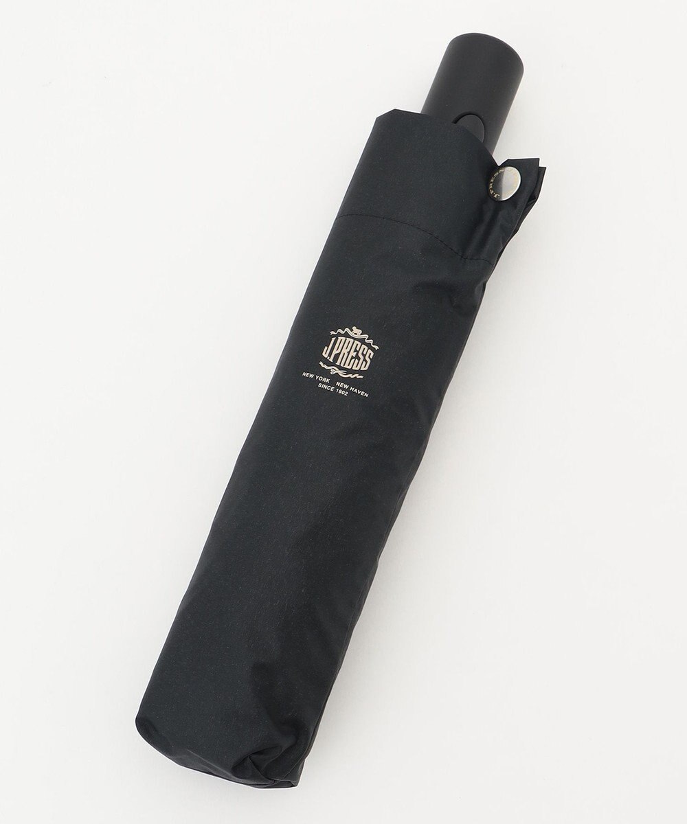 J.PRESS MEN 【遮光率100％ / UVカット率100％ / 体感マイナス4℃ / 晴雨兼用】東レ サマーシールド 折りたたみ傘_61㎝ 