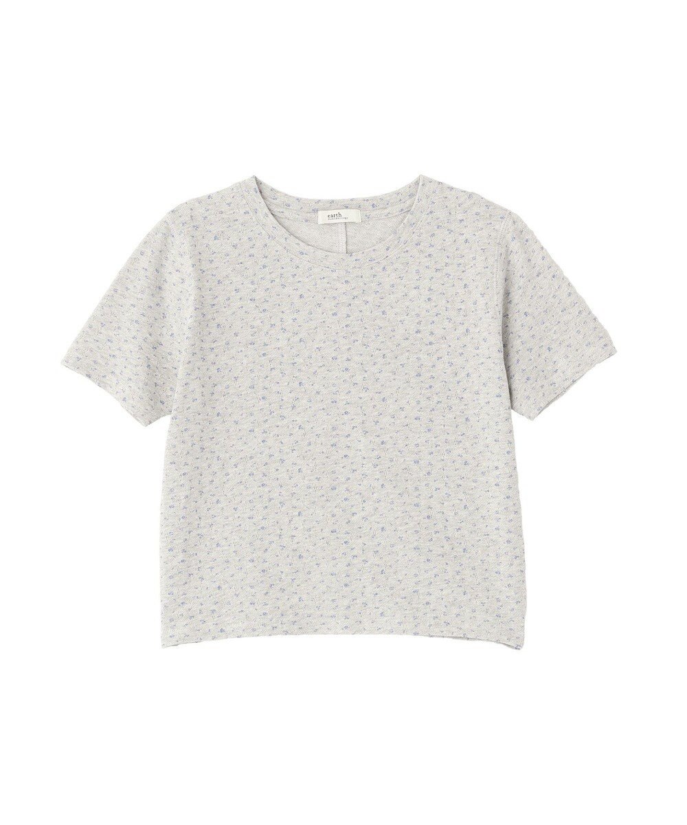 earth music&ecology アイレットミニ裏毛Tシャツ 