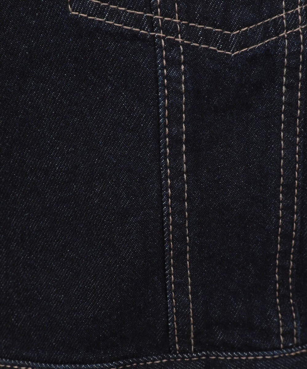 earth music&ecology ショートジップデニムジャケット 