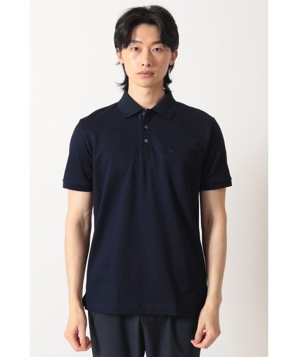 DAKS スーピマカノコ ポケットポロ 