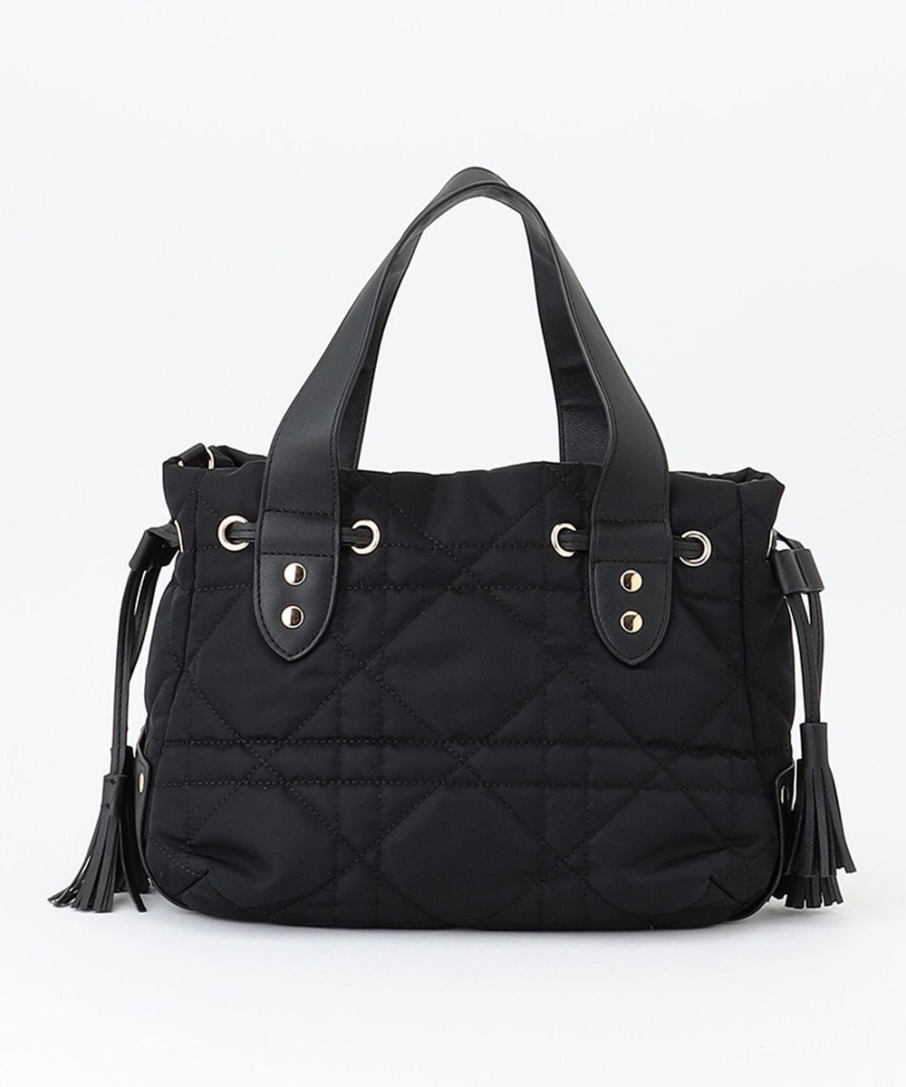 LA BAGAGERIE グリッドキルティングトート 