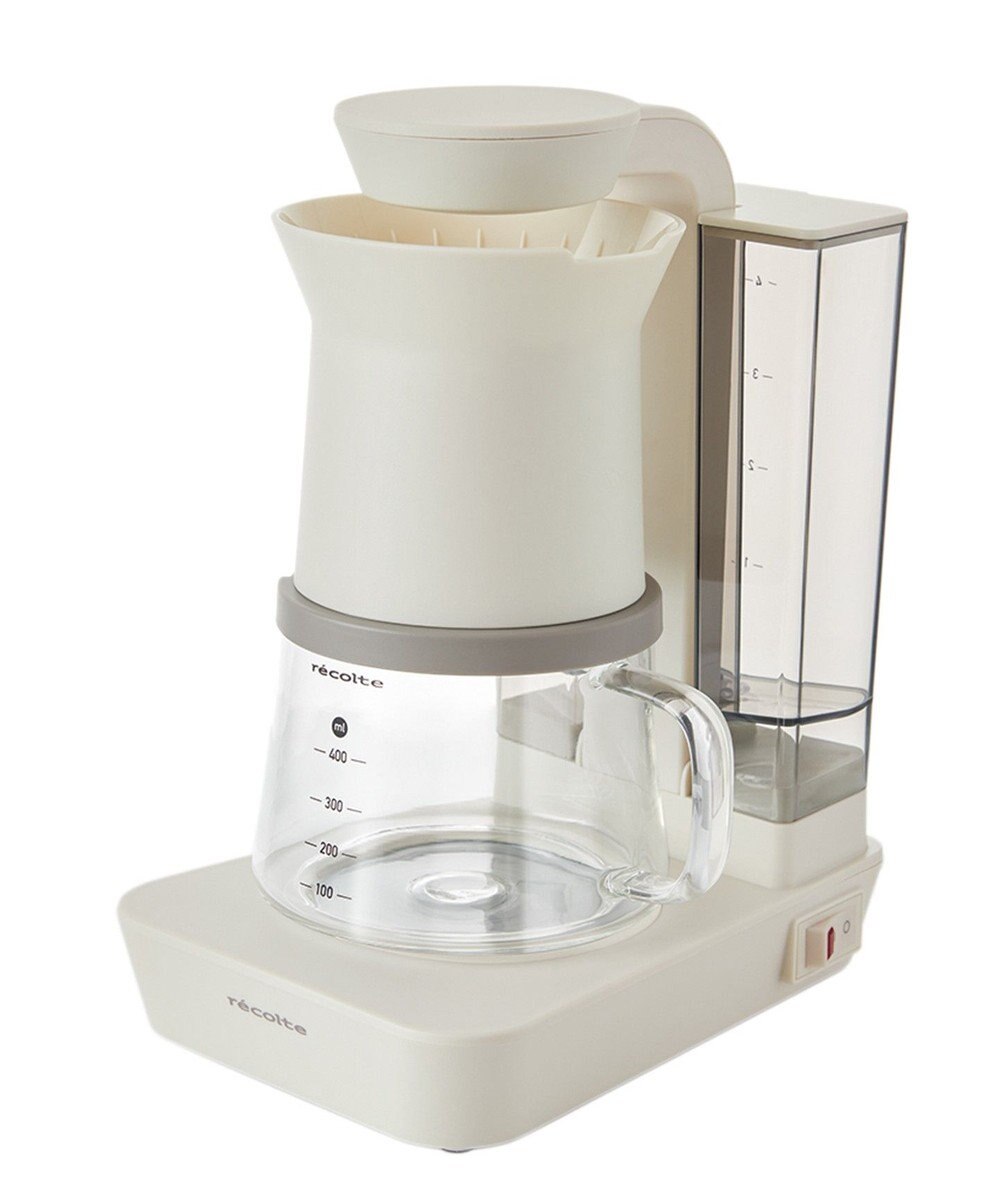 YAMATO テーブル＆キッチン 【レコルト】レインドリップコーヒーメーカー  ホワイト  RDC-1(W) 