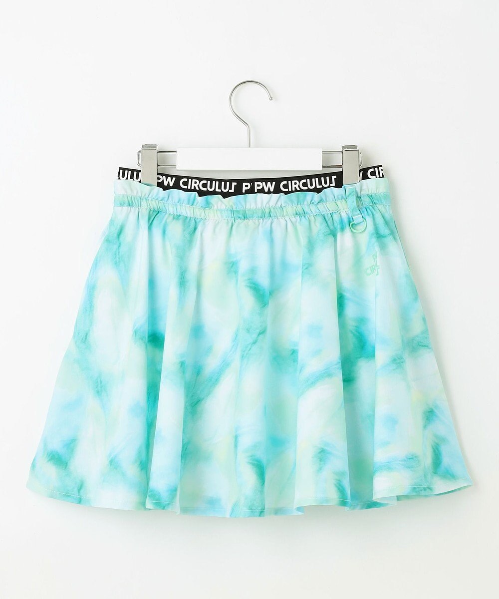 PW CIRCULUS 【ペチパンツ付】【WOMEN】タイダイ フレアスカート ゴルフウェア レディース 