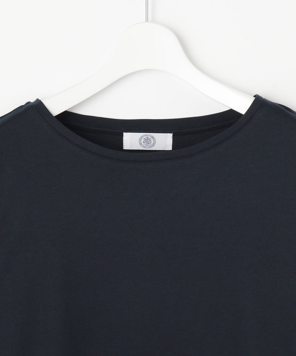 J.PRESS LADIES 【接触冷感・UVケア】レイヤードジャージー カットソー 