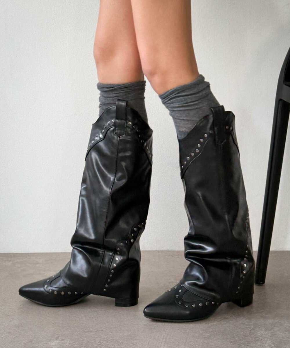 WEGO ウエスタンカバーロングブーツ 