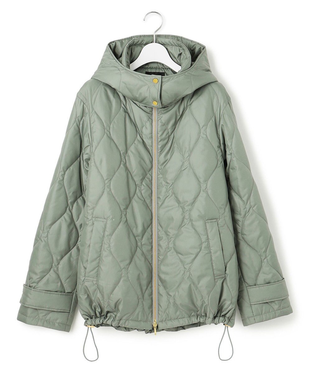 23区 L 中綿パディング フード2WAY アウター 