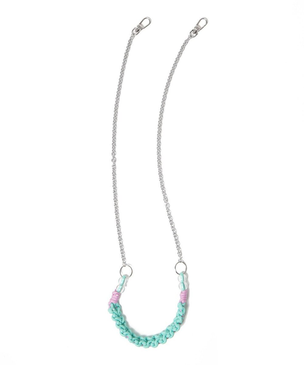 WEGO 配色ロープチェーンストラップ 