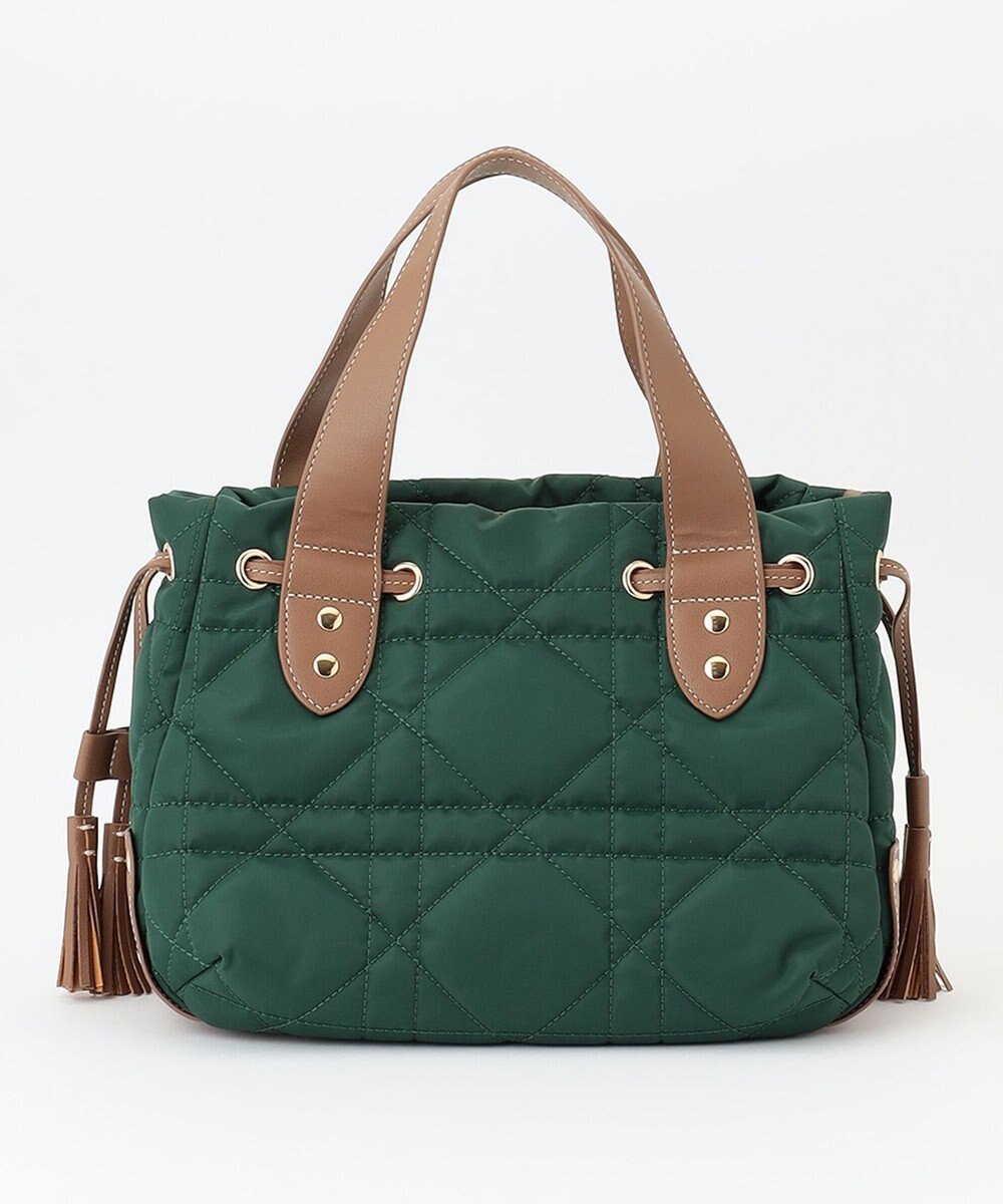 LA BAGAGERIE グリッドキルティングトート 