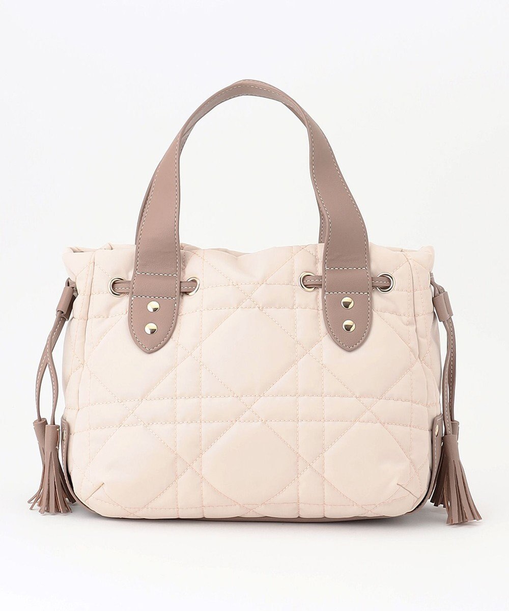 LA BAGAGERIE グリッドキルティングトート 