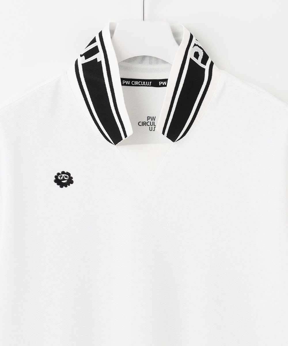 PW CIRCULUS 【MEN】【吸汗速乾】アニマル バックプリント ポロシャツ 