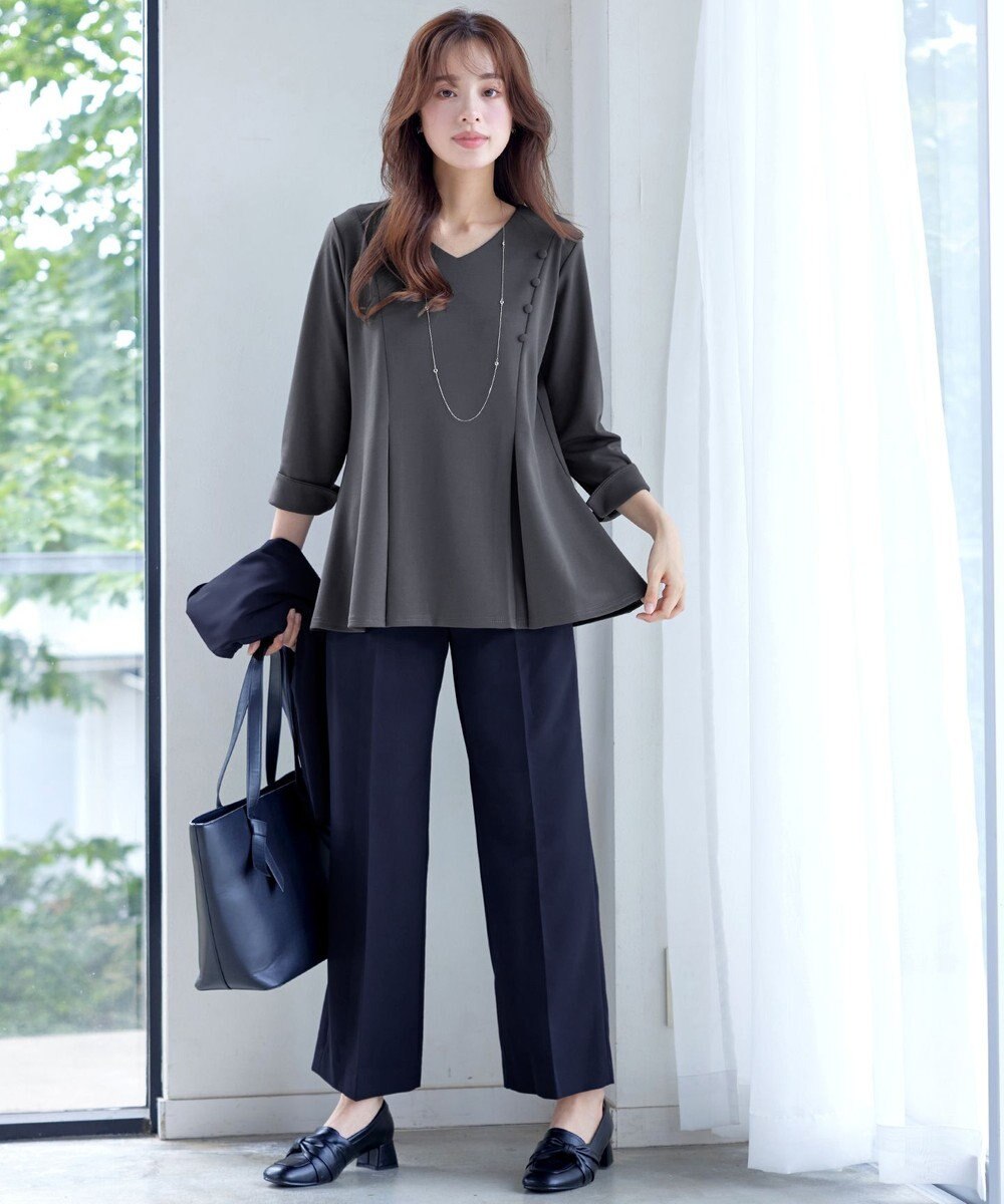 Tiaclasse 【ダブルクロス】ワイドパンツ 