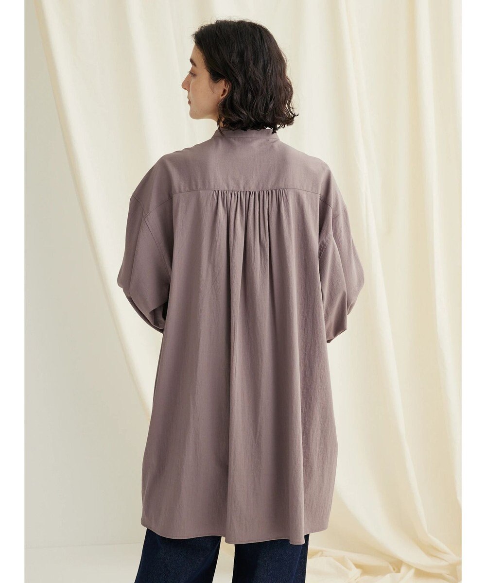 CRAFT STANDARD BOUTIQUE レーヨンデシンフリルチュニック 