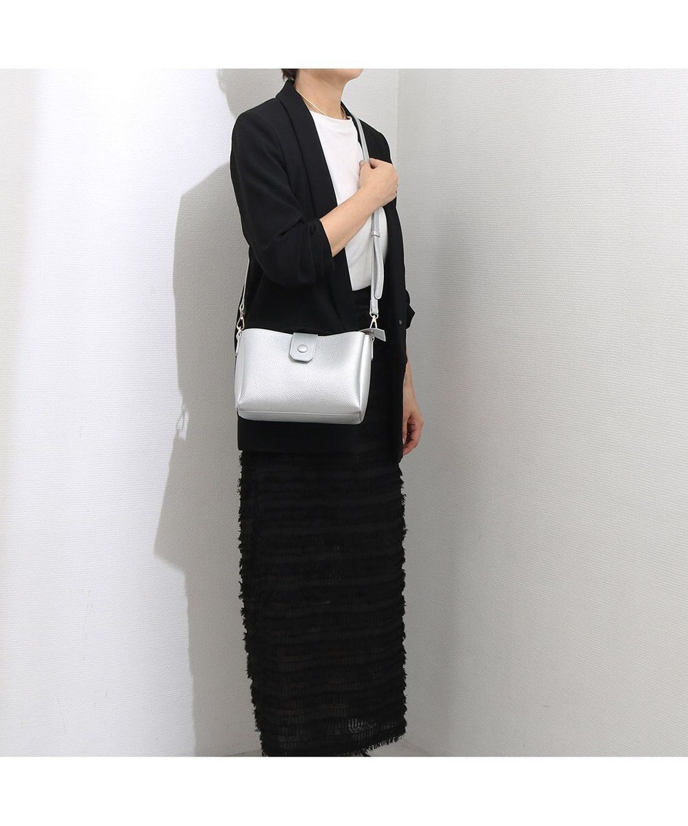 UNBILLION カシュカシュ cachecache / 横型3つ口ショルダーバッグ 