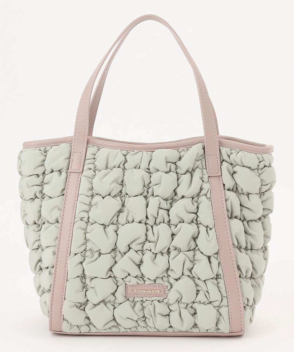 LA BAGAGERIE ポップコーンキルト2WAYトート Sサイズ 