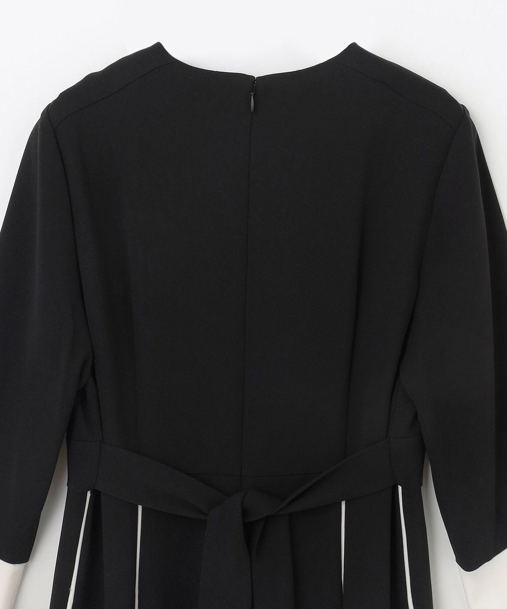 GRACE CONTINENTAL バイカラーラインドレス 