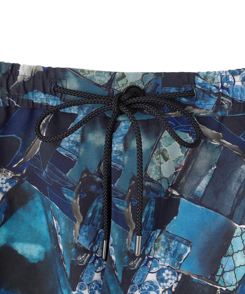 JOSEPH HOMME 【新柄】テクノボイルストレッチ ドロスト付きワイドテーパードパンツ / TEDDY CONVERTIBLE 