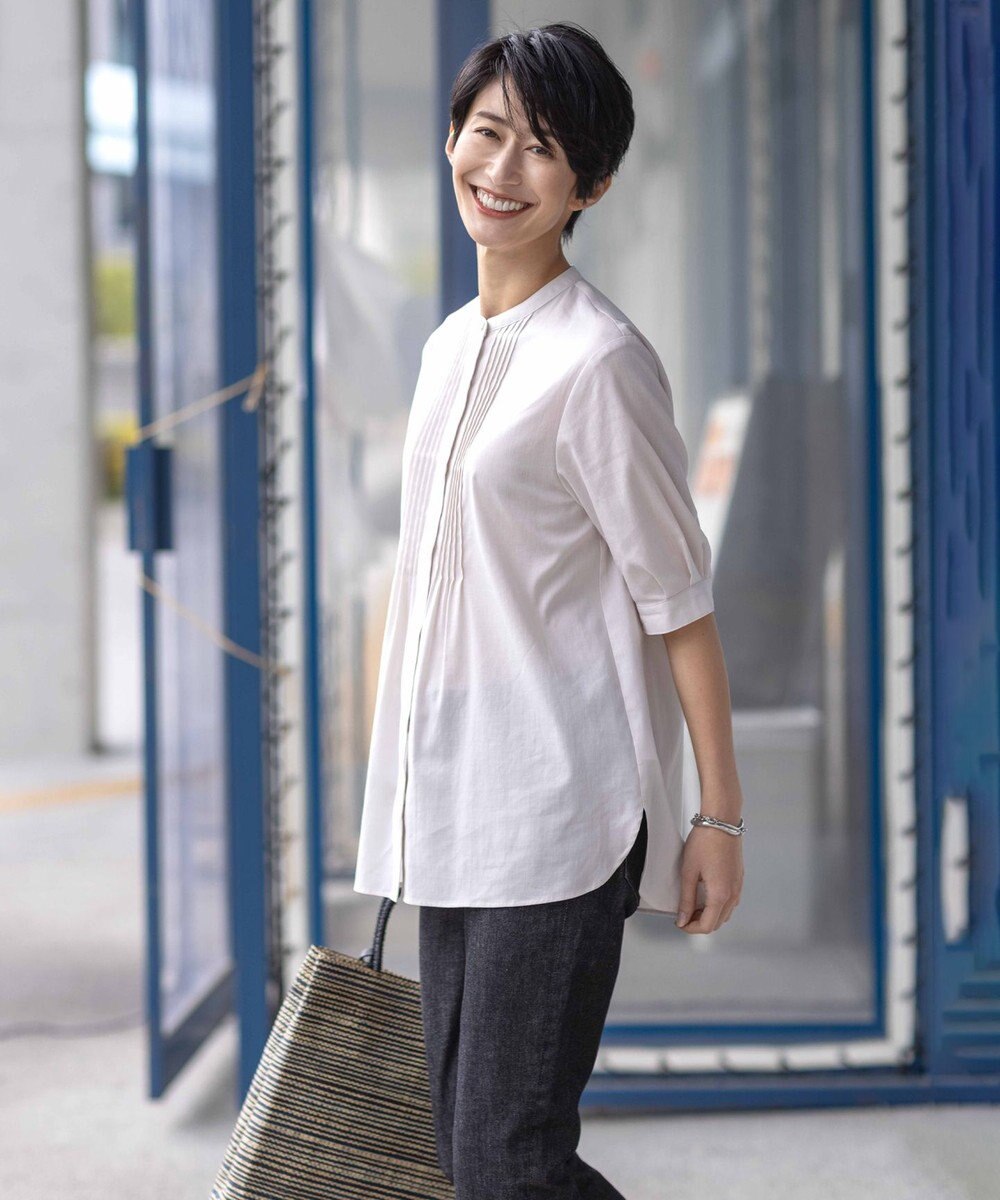 J.PRESS LADIES 【WEB限定・A4サイズ収納可】 マダガスカルラフィア トート バッグ 