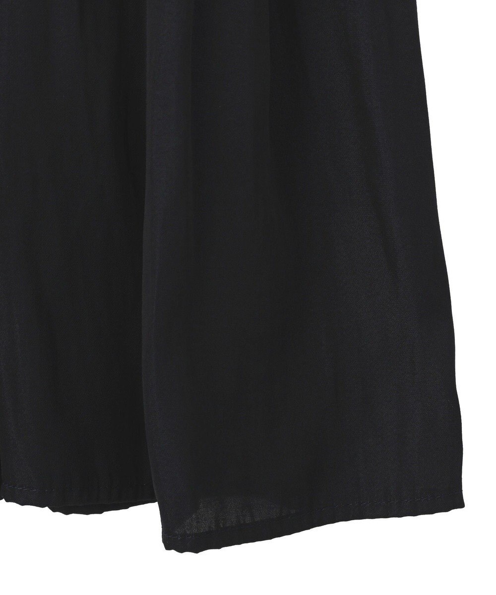 YECCA VECCA マルチカラーシャーリングワンピース 