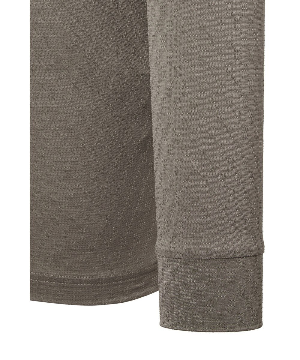 DAKS 【DAKS GOLF】冷感テクスチャ長袖ポロ 