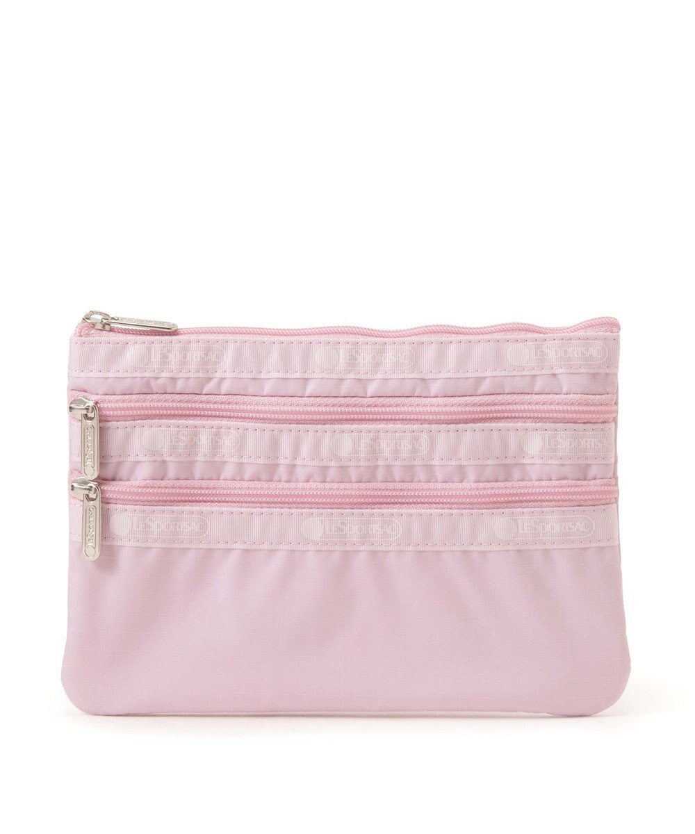 LeSportsac 3ZIP COSMETIC/スノーピンク 