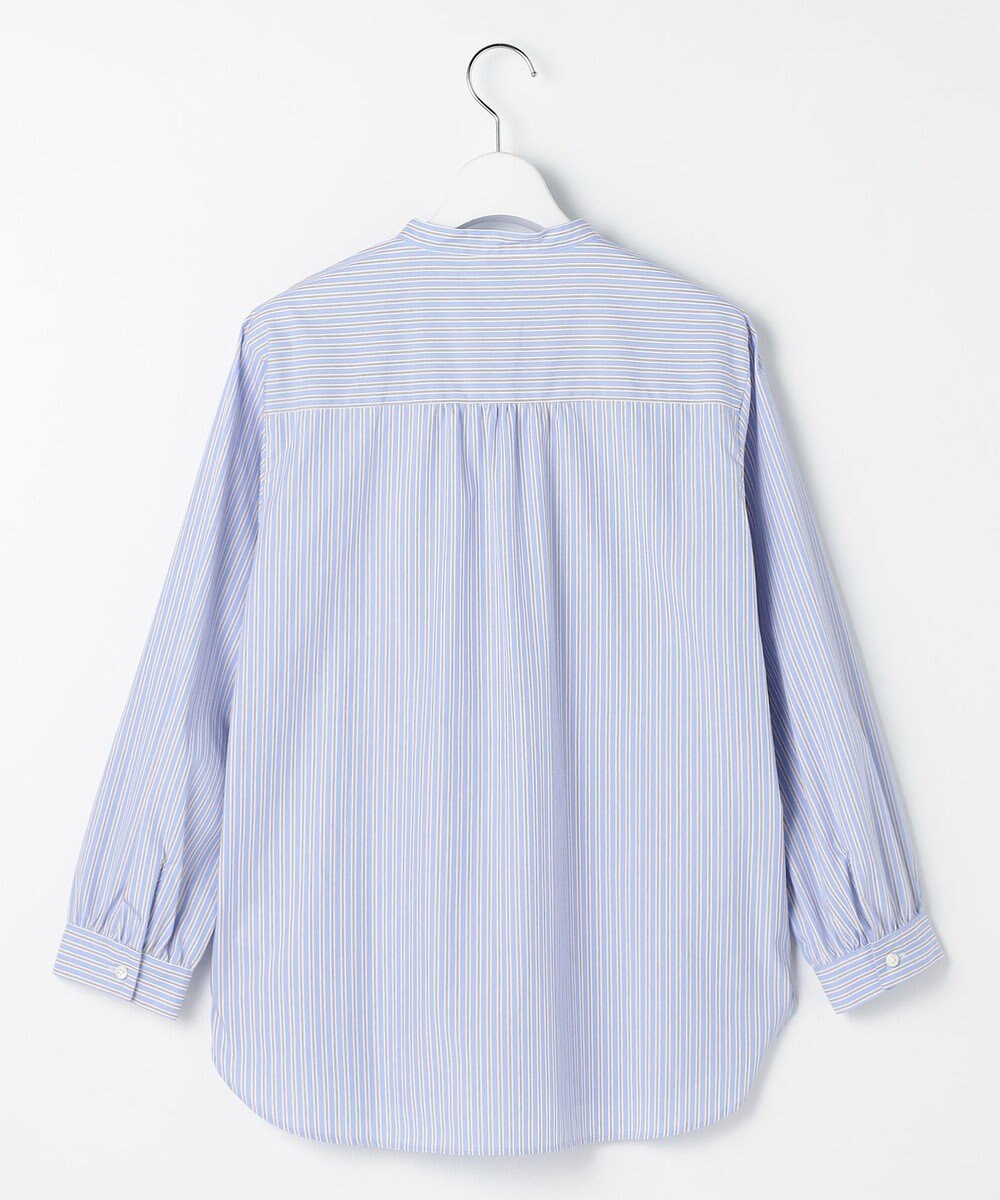 J.PRESS LADIES 【WEB限定】ストライプ シャーリング ブラウス 