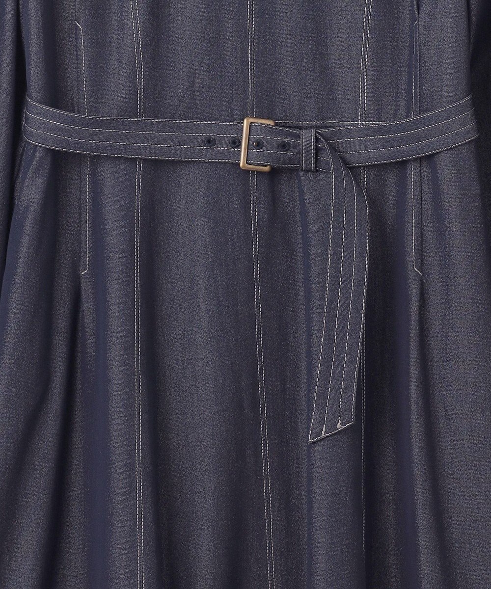 ANY SIS 【洗える】デニムライクシャンブレー ワンピース 