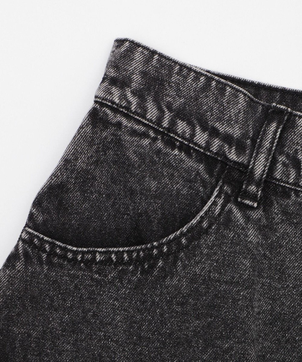 WEGO デニムフリルミニスカート 