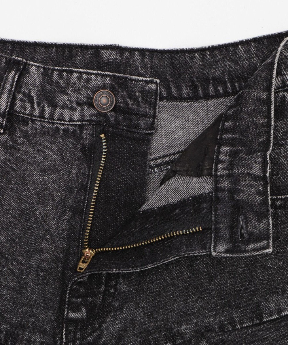 WEGO デニムフリルミニスカート 