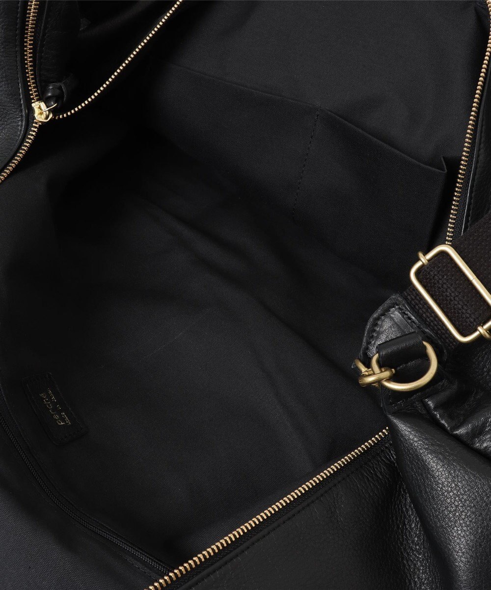 UNBILLION ペルケ perche / ガーメントレザー・サスティナブル2wayボストンL 