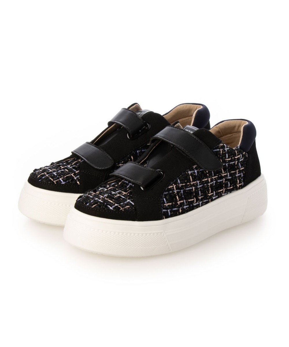 MODE ET JACOMO <MODE ET JACOMO>厚底ベルクロスニーカー 