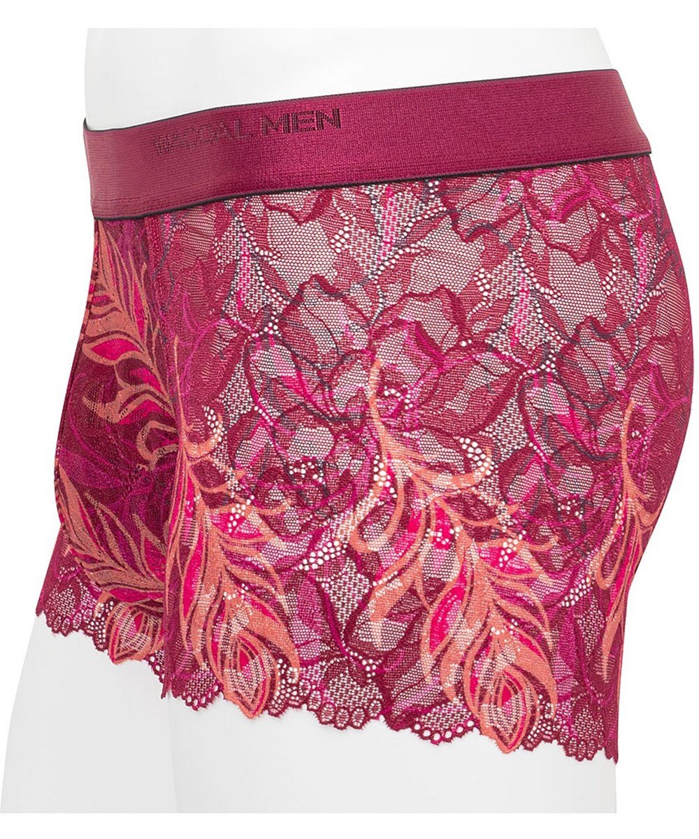 WACOAL MEN WACOAL MEN 【レースボクサー】 ボクサーパンツ フロント快適グラマラス 通気性 スカラ始末(裾部分) 前閉じ レース 下着 メンズ WT3826 /ワコールメン 