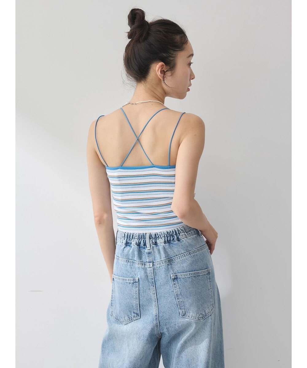 earth music&ecology コード付きキャミソール 