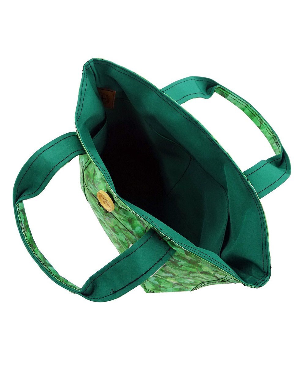 +RING 傘生地を使用した撥水ミニトートバッグ S LEAF SR413 