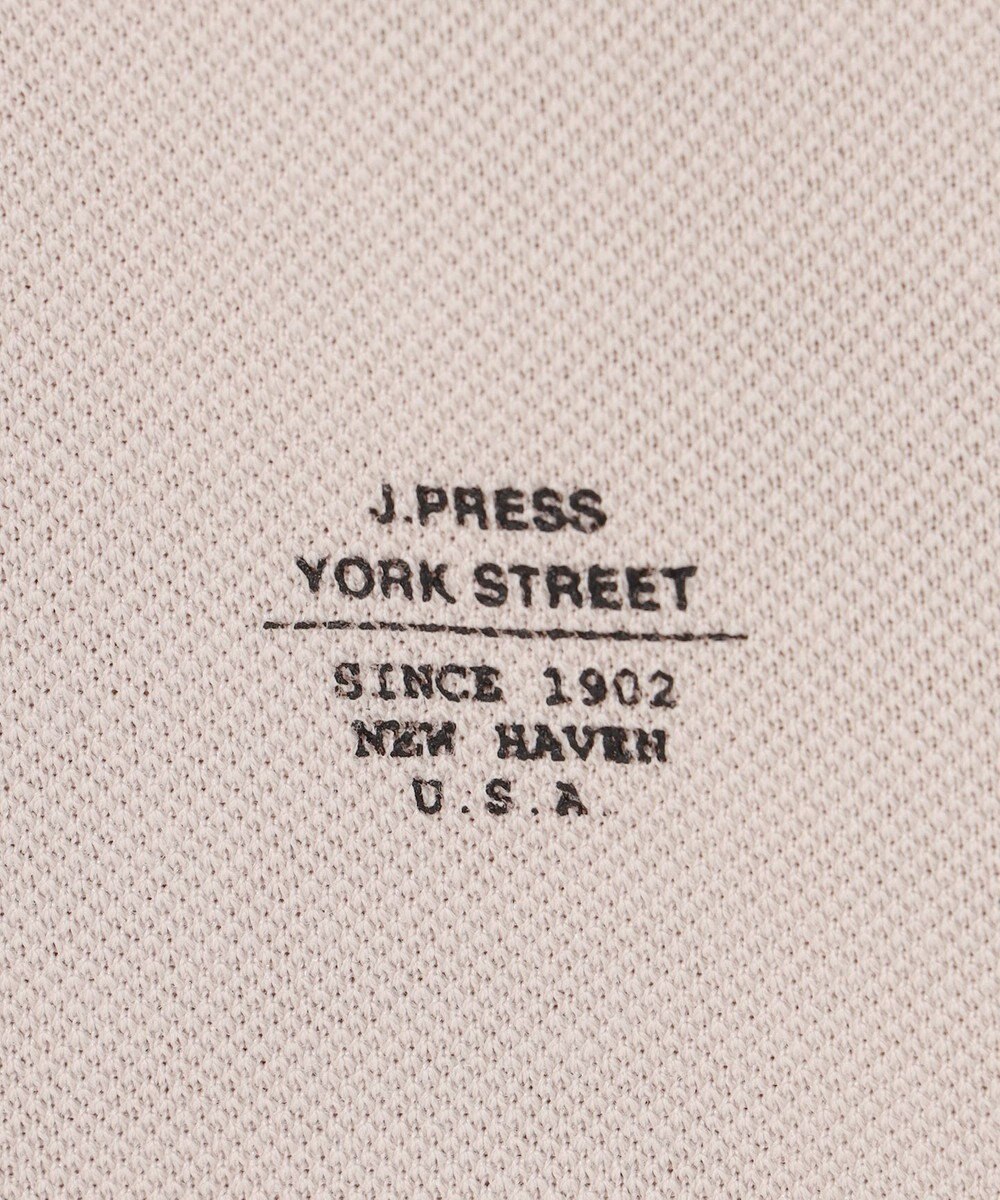 J.PRESS YORK STREET 【UNISEX】ブルドックワンポイント ポロシャツ 