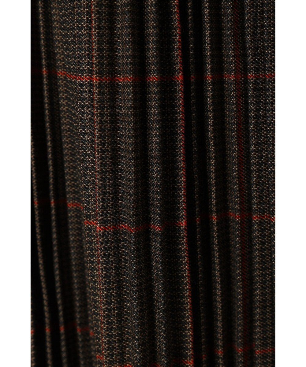 CRAFT STANDARD BOUTIQUE 配色チェックプリーツスカート 