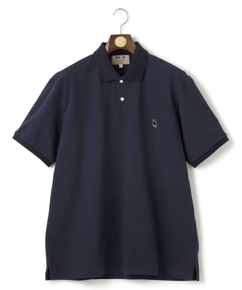 J.PRESS MEN 【KING SIZE】【大人気 】バックブルカノコレジメン ポロシャツ 