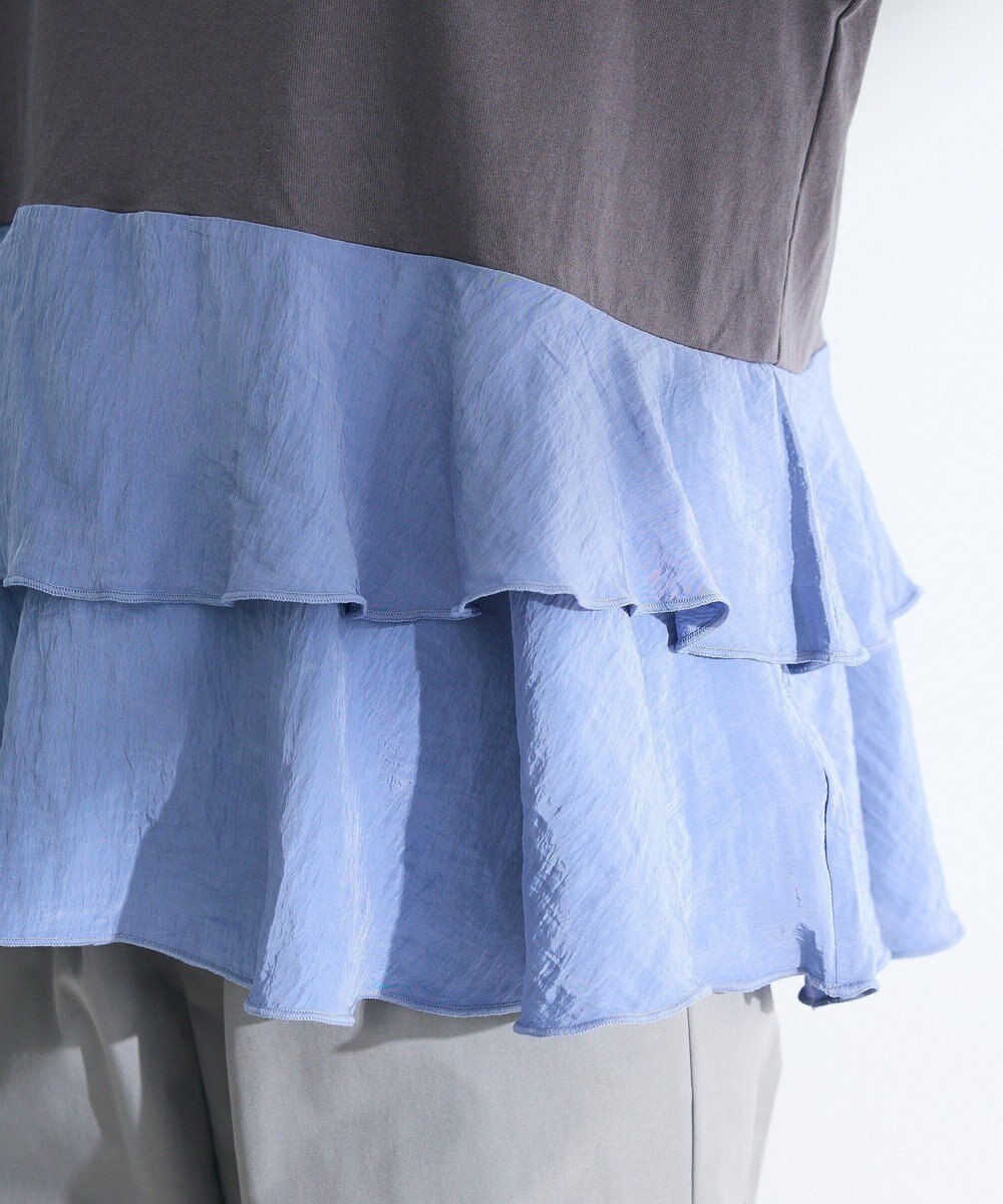 Green Parks サテンティアードドッキングプルオーバー 