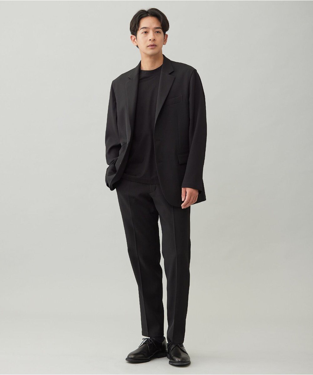 UNFILO MENS 【OCEANS 雑誌・web・YouTube 掲載】WOOL TOUCH 機能美パンツ スリム【東レ開発のウール見え高機能素材】 