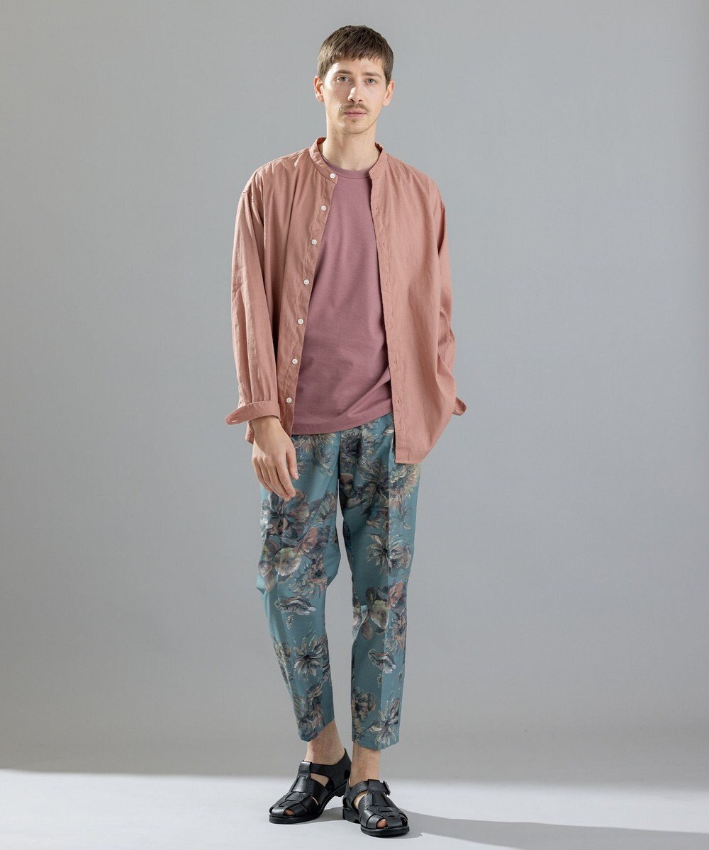 JOSEPH HOMME 【LEON 掲載】クールドッツストレッチトロピカル柄　/ TEDDY CONVERTIBLE 