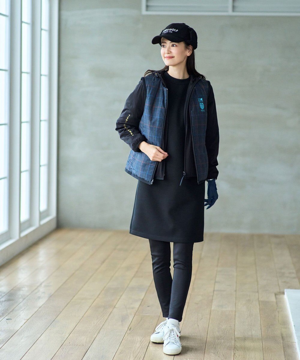 23区GOLF 【WOMEN】マルチウェイ ブルゾン＆リバーシブルベスト セットアイテム　気温の変化に対応 