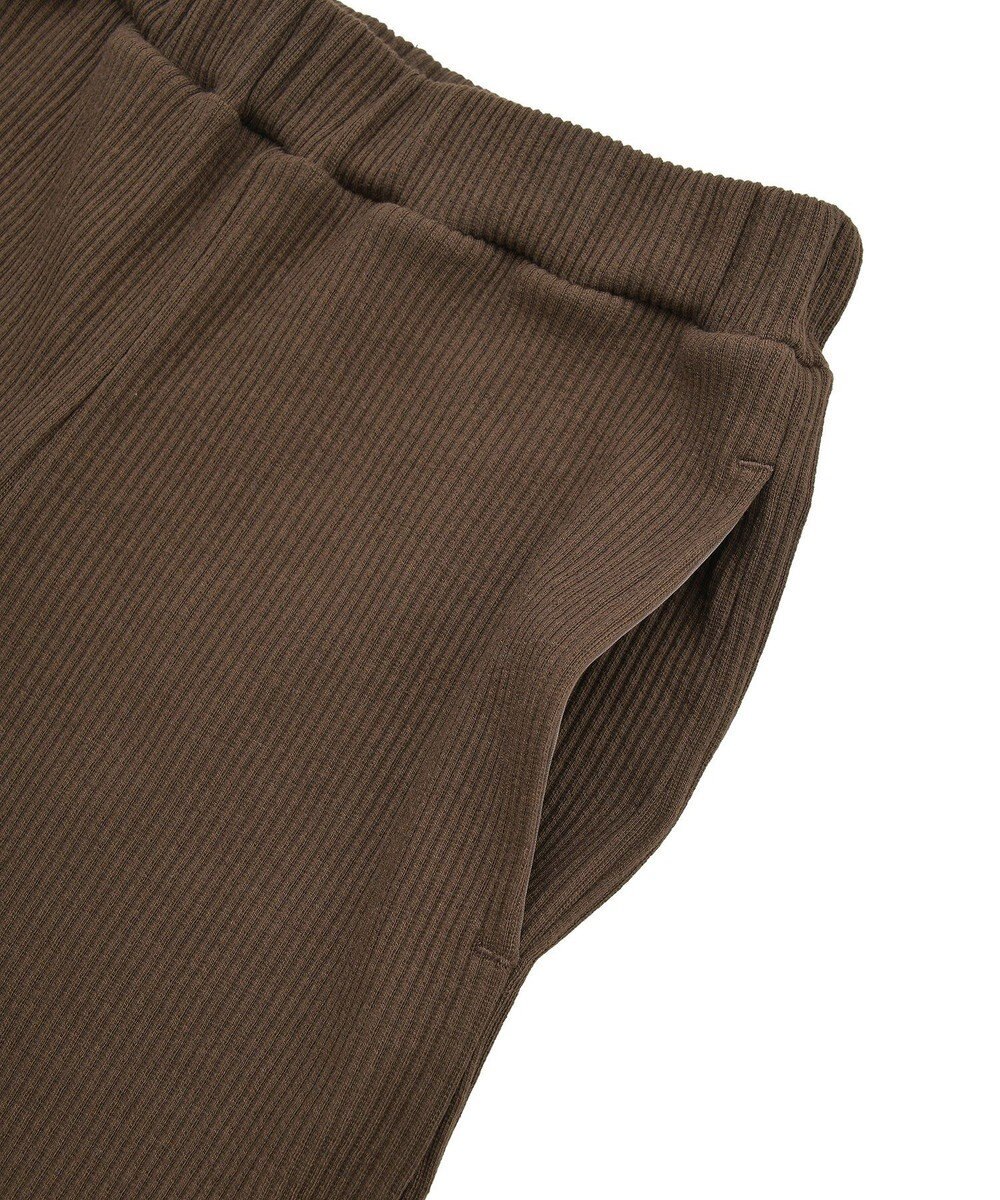 earth music&ecology セルフカットテレコフレアパンツ 