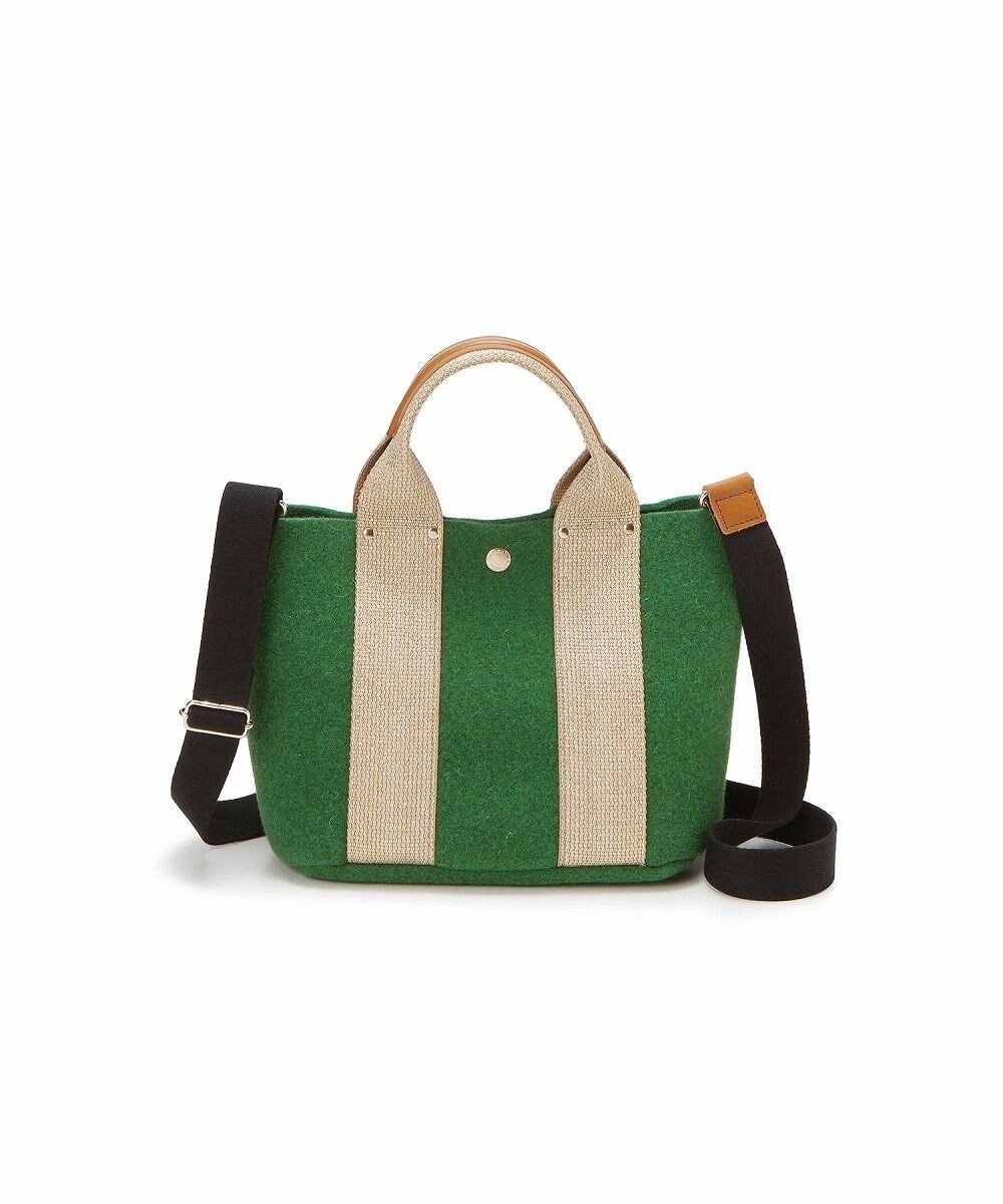 TOPKAPI 【TREASURE TOPKAPI】イタリアンフェルト ラメテープ 2way トートバッグ 2023 