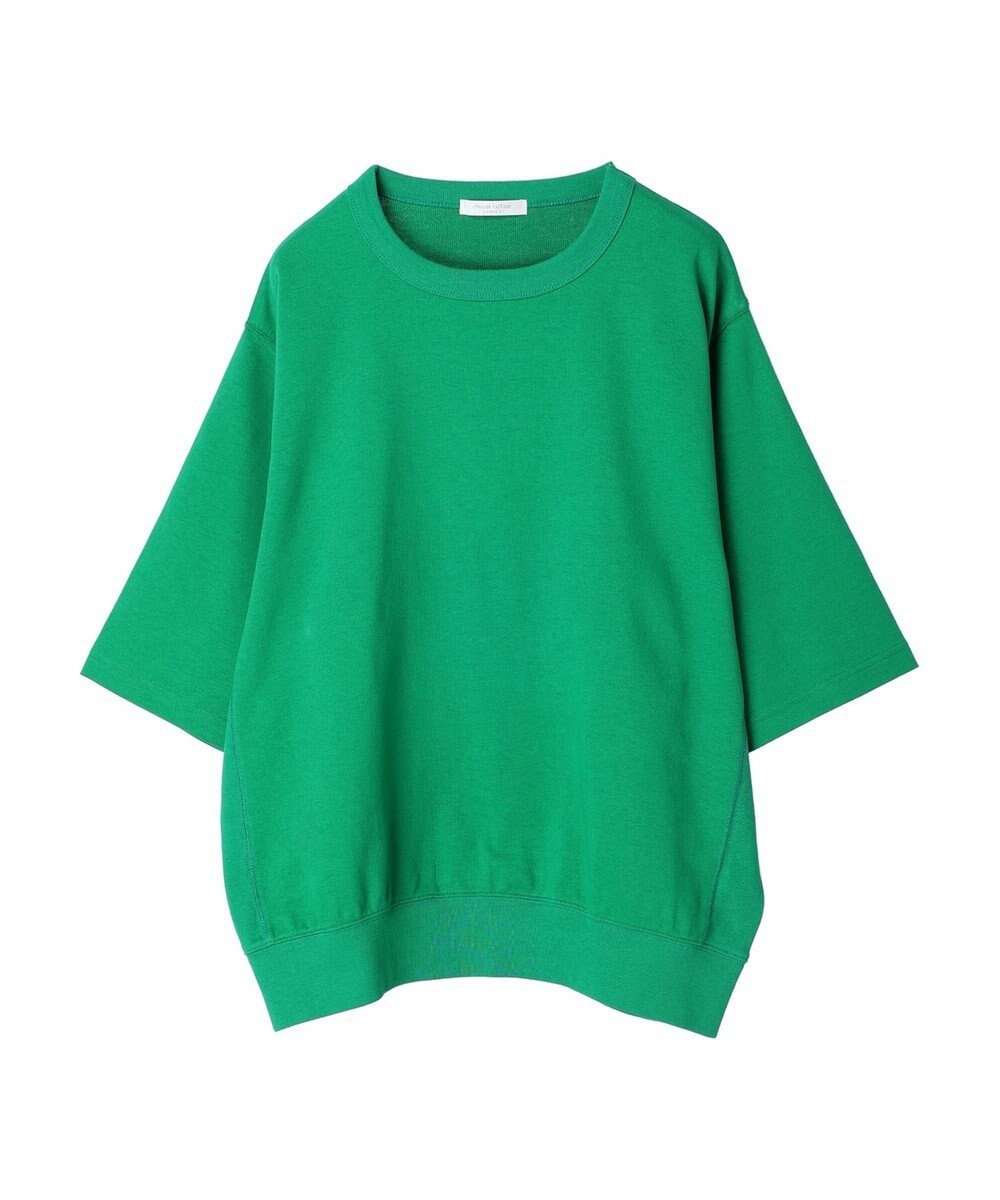 Green Parks コットンＵＳＡミニ裏毛七分袖トレＴＥＥ 