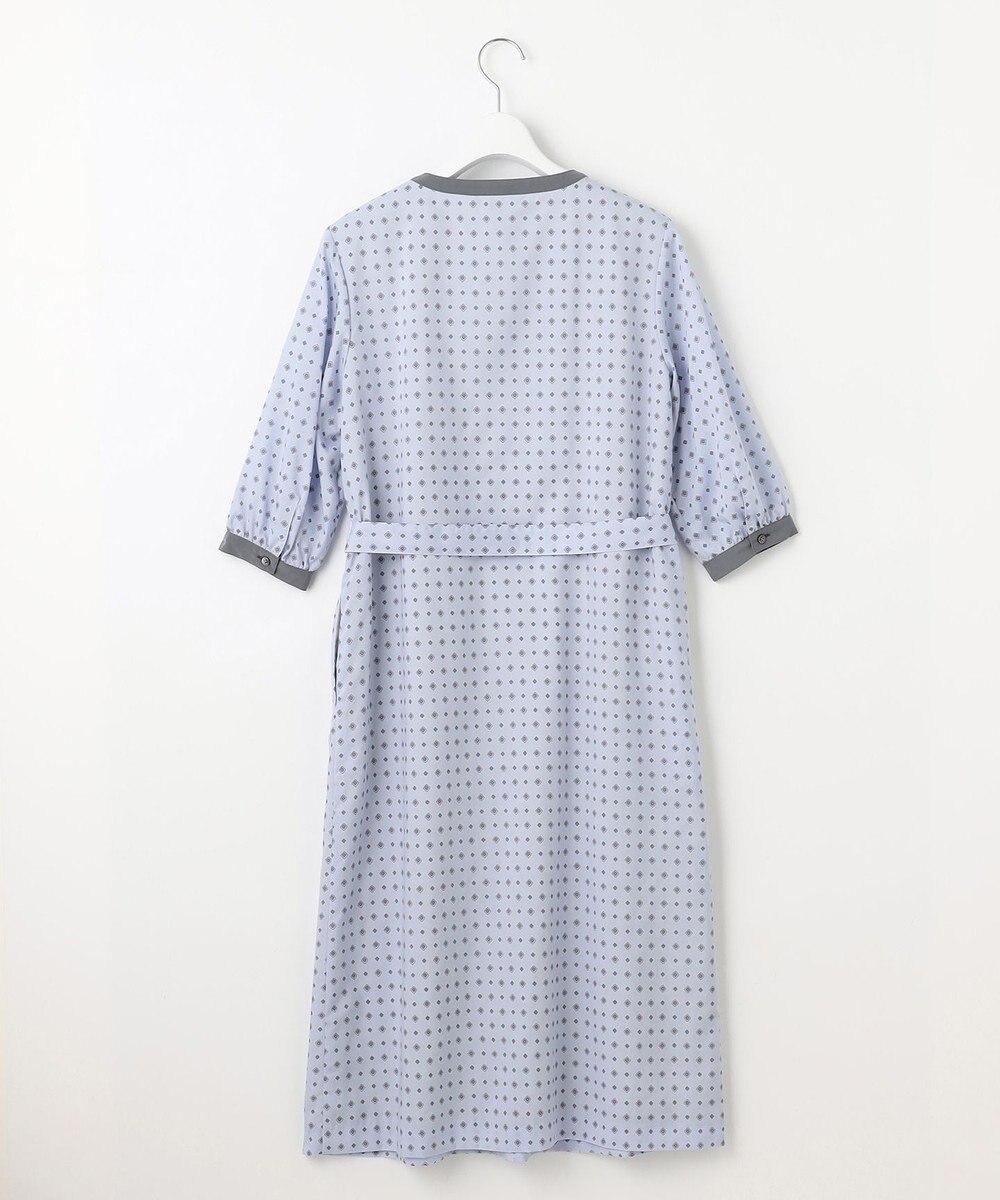 J.PRESS LADIES S 【洗える】ジオメトリックプリント ワンピース 