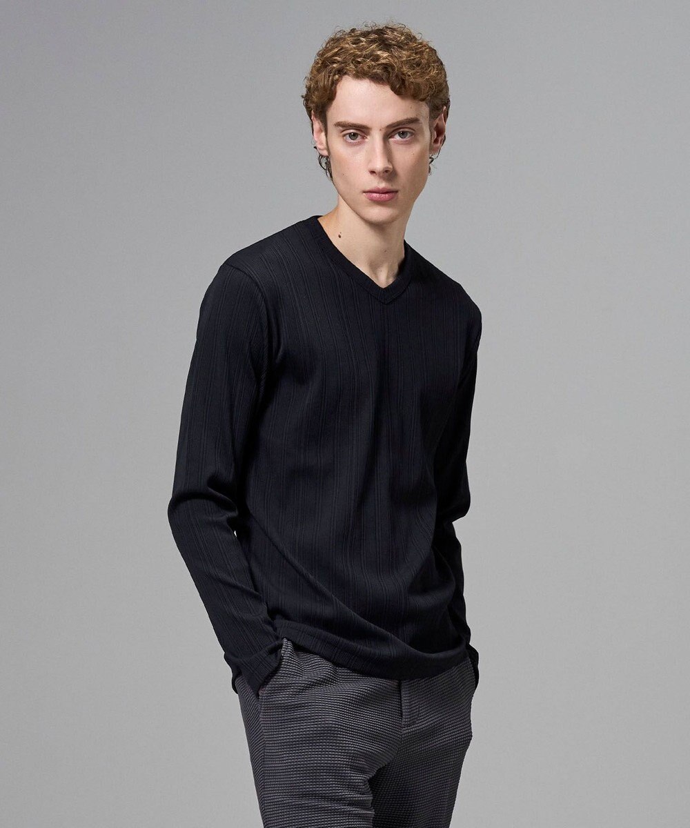 JOSEPH HOMME テックリブジャージー　Vネックカットソー 