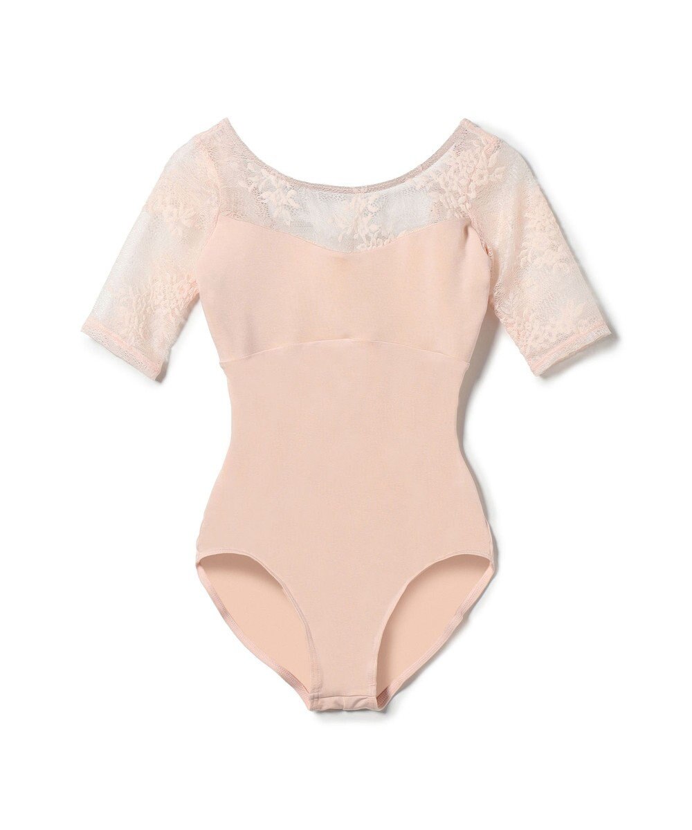 Chacott ハーフスリーブレオタード 