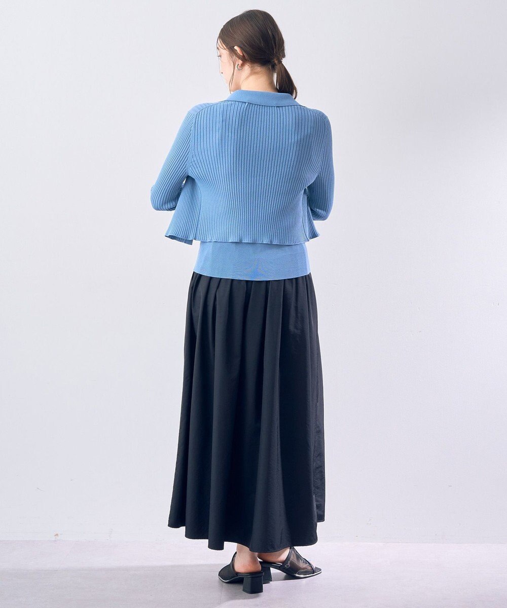 YECCA VECCA 【2点セット】キャミセット襟付きカーディガン 