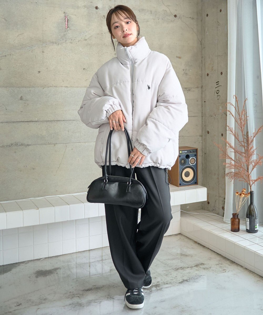 WEGO 【WEB限定/Sサイズ新登場/お気に入り登録者数5万人越えの大人気アイテム】U.S. POLO ASSN.別注パデッドジャケット 